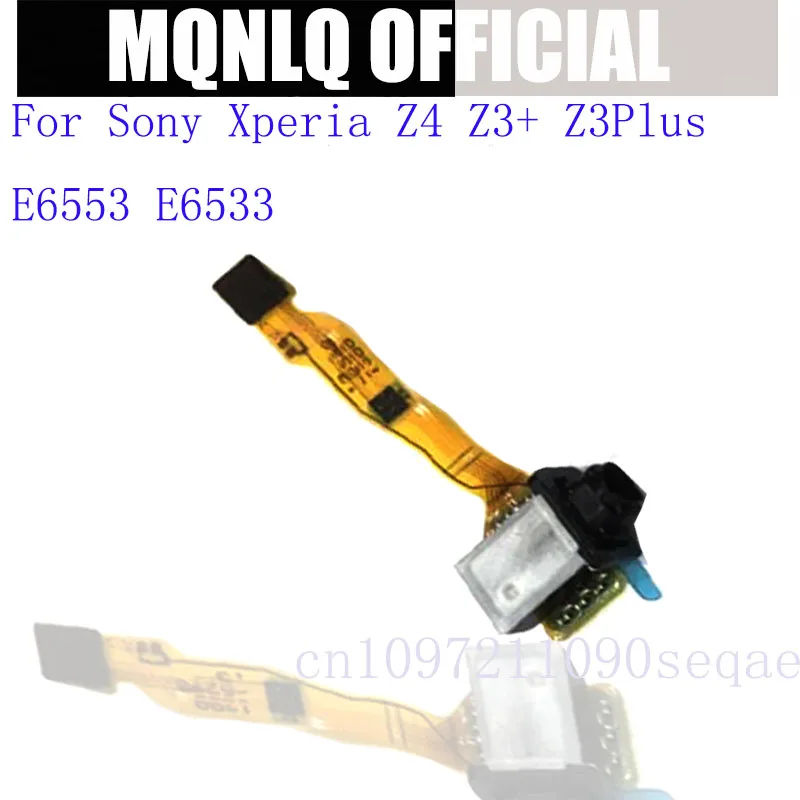 Fone de ouvido fone de ouvido jack sensor proximidade áudio cabo flexível para sony xperia z4 z3 + z3plus e6553 e6533