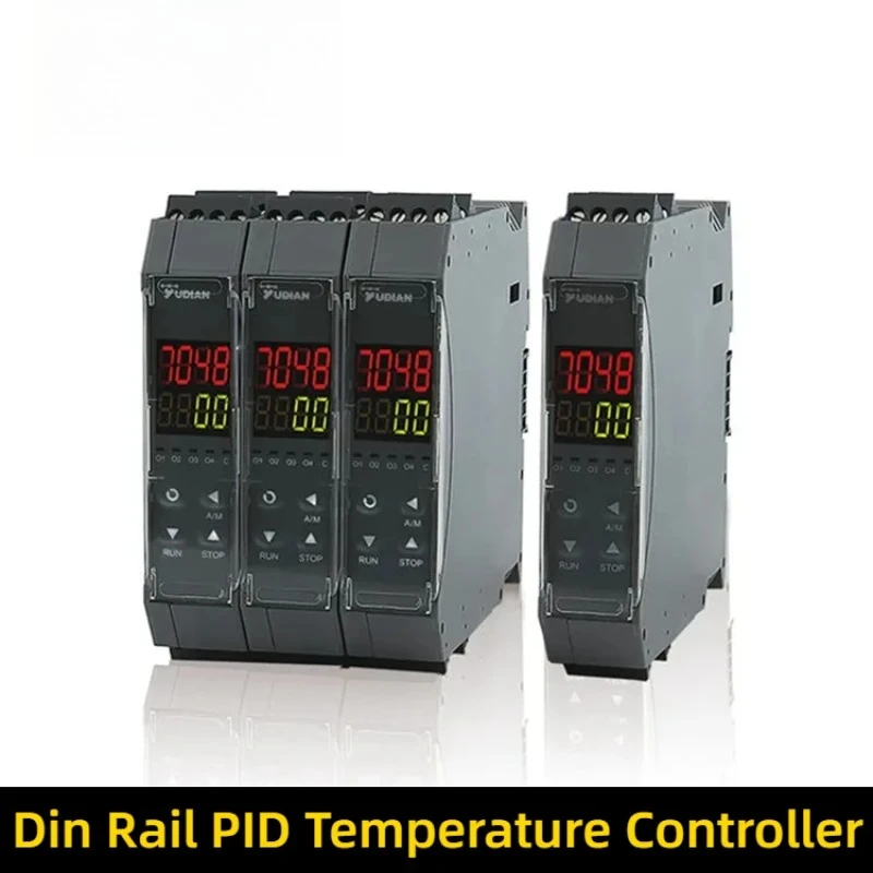 Picture 3: Ai-7048 D5 Pid Temperature Controller Instruments Four-channels Pt100 Thermocouple Temperature Acquisition Module Rs485 Din Rail
