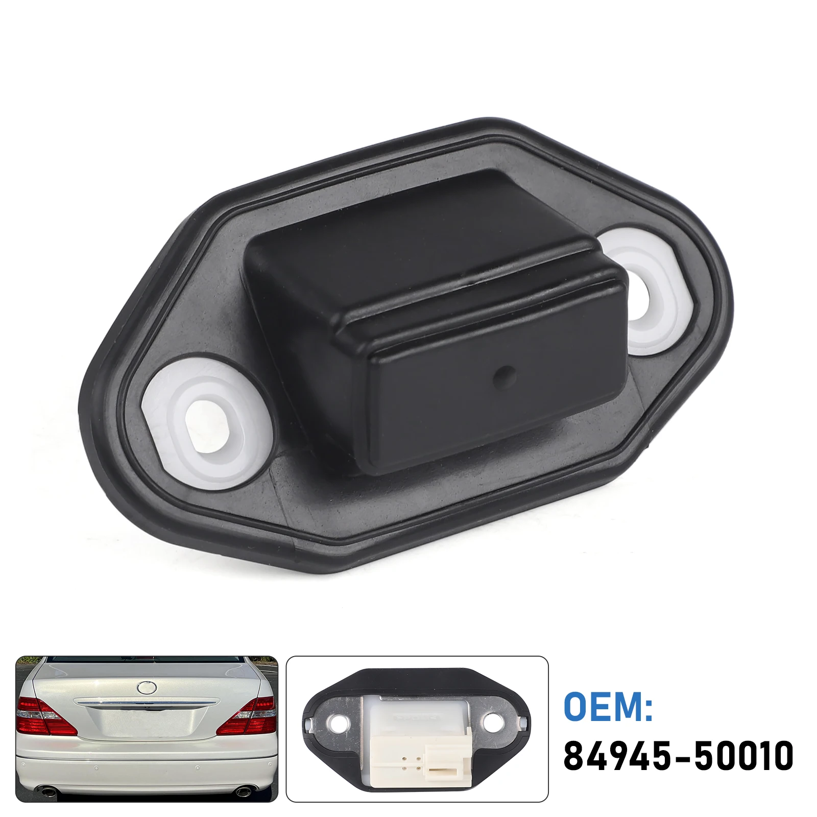 Rear Trunk Release Switch Button Black 84945-50010 for Lexus ES350 2007-2012 3.5L LS430 2003-2006 4.3L Toyota Avalon 2013-2018