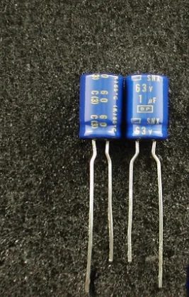20pcs/lot Original Japanese NIPPON SNX 1UF 63V BP 8X12mm nonpolarity audio aluminum electrolytic capacitor free shipping