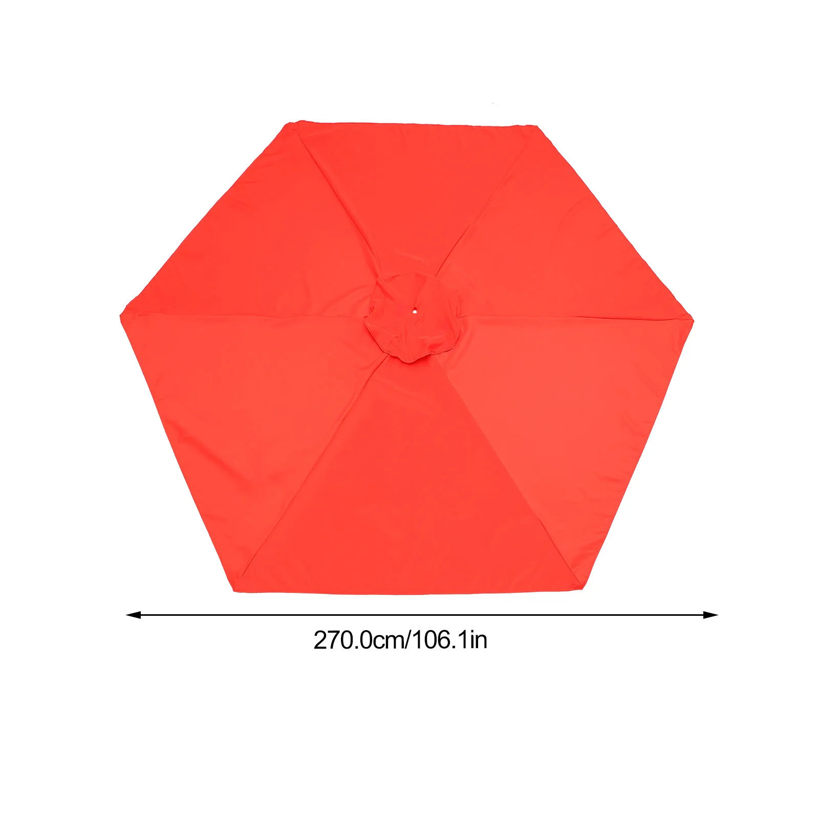 مظلة بديلة من البوليستر للفناء، مظلة بديلة مقاومة للشمس ومضادة للمطر، قماش بديل لساحة الحديقة