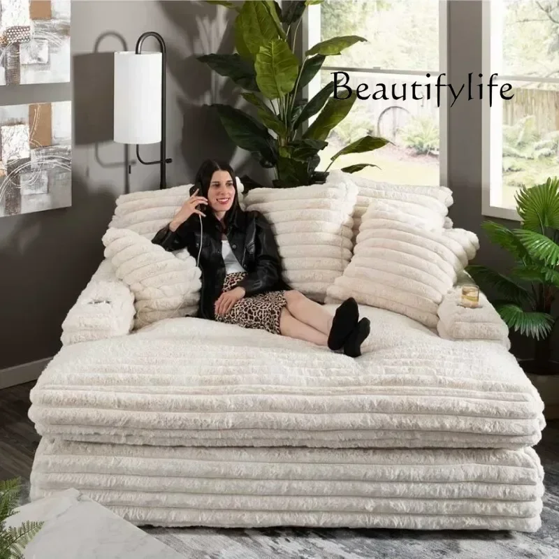N49 Living Room SofasKawaii New Arrival  Unique White Luxury Modern Lounge Lazy Sofa Nordic Balcony Divani Da Soggiorno Furnitur