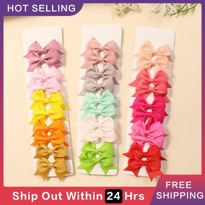 Creative Hair Clip Selected Materials Lovely Children's Solid Color Hairpin Children's Hair Accessories Girl's Hairpin Handmade