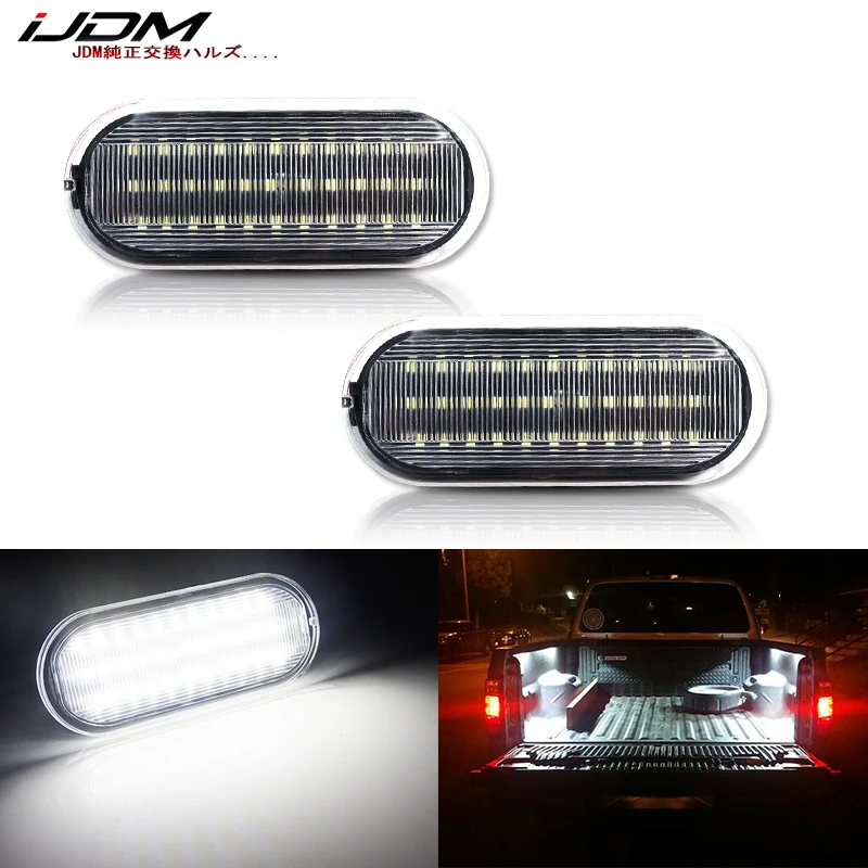 2pcs Car white Truck Bed Light Assembly For Ford Raptor or F250 F350F150 F250 F350 Truck Bed Light  Entire cargo area 2015-2020