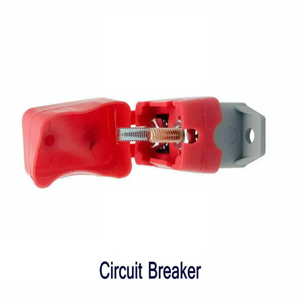 Circuit Breaker Auto Reset Plastic Cover 6V-28V Automatic Reset Dual Battery Fuse IP66 Overload Protector 10A-50A AMP