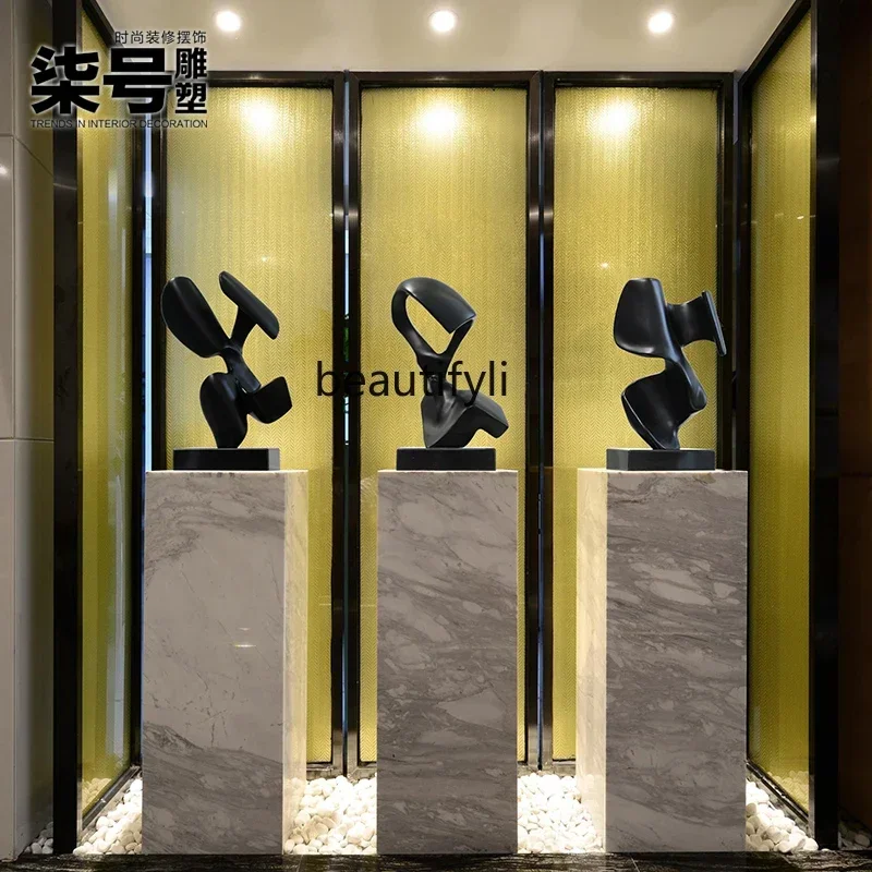 

YH03 Hotel Lobby Tabletop Sculpture Ornament Sales Office Clubhouse Installation Art Gallery Corridor Resin Abstract Ornament