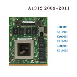 Quadro K3000M K3100M K4000M K4100M K5000M K5100M Video Card K3000 K4000 K5000 K3100 K4100 K5100 For iMac A1312 2009 2010 2011