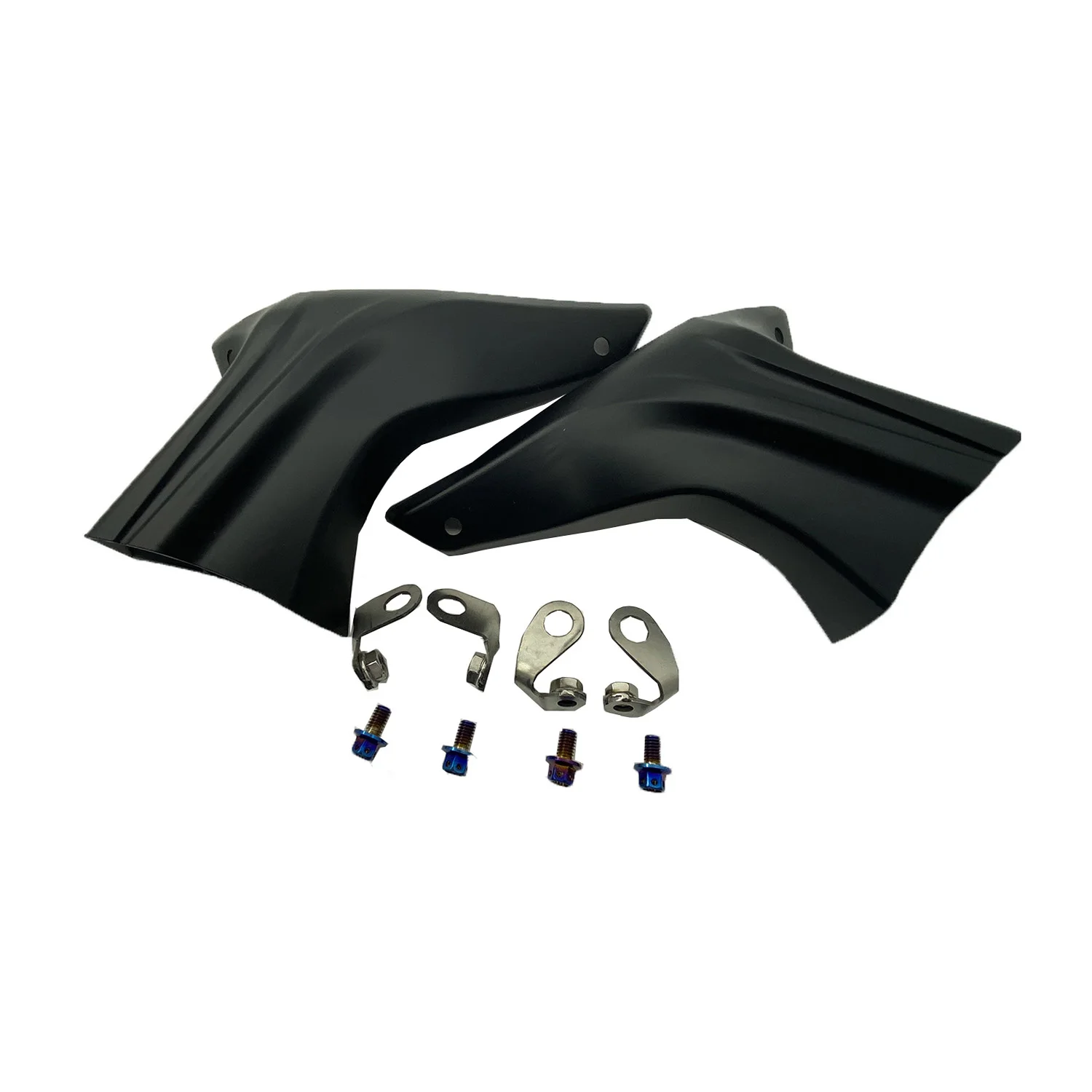 Matte Black Brake Caliper Air Cooling Ducts And Mounting Kit For BMW S1000RR S1000XR R1250GS 1200R R1200RS