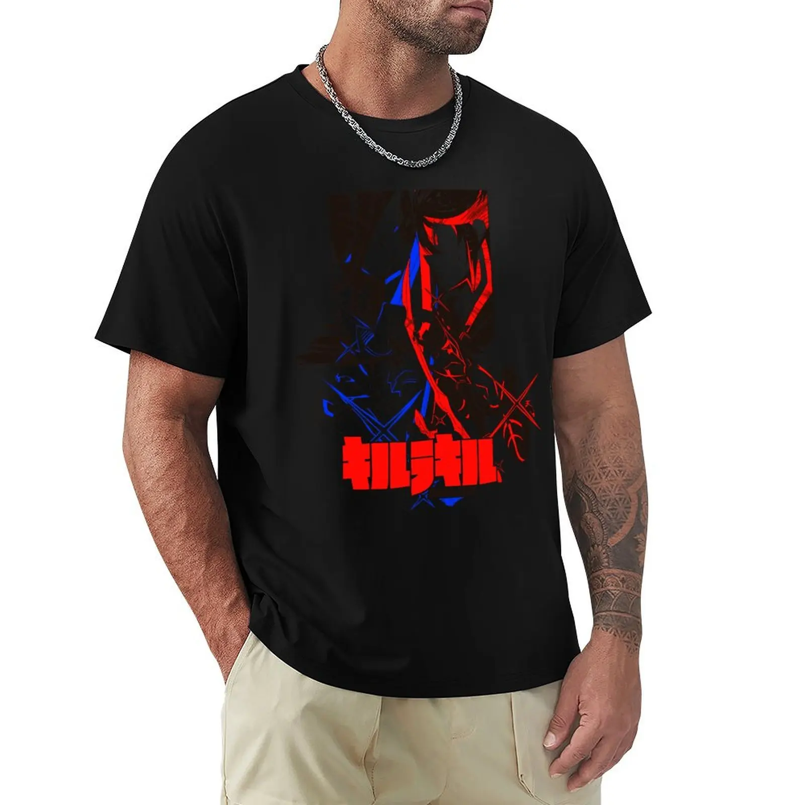 

Kill la Kill Ryuko vs Satsuki T-Shirt Anti-Perspiration Workout Top