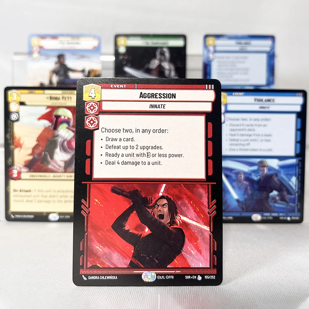 

SWUDB Proxy Cards Limited Edition Star Wars Film Boba Fett Персонажи Карточка Коллекционное издание Коллекционная коллекционная карточка Лучший подарок