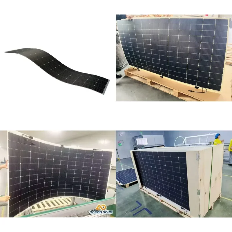 520W Balcony Flexible Solar Panel Transparent Optional Plug and Play Design for European Apartment Household Energy System