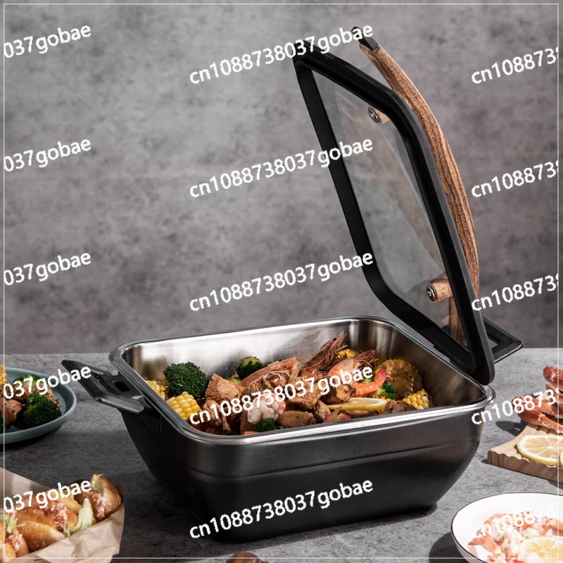 

Шведский стол, изоляционный горшок из нержавеющей стали, подключаемый тип, завтрак, отель, ресторан, реклама