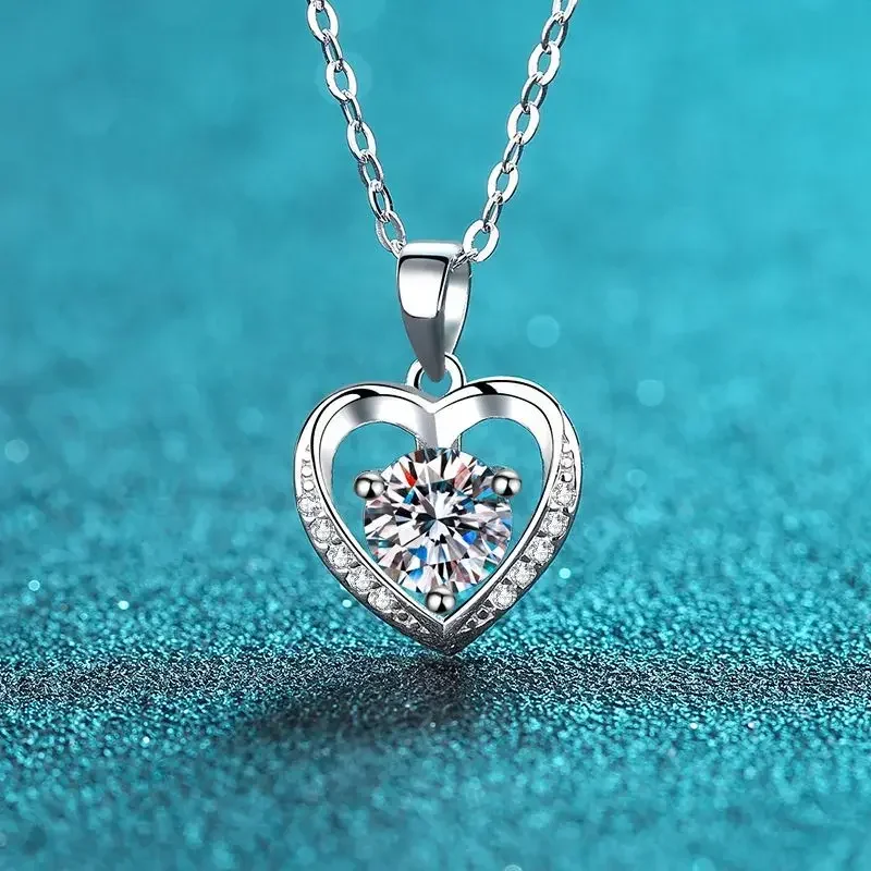 

Платиновый Pt950 Love Love Truly кулон из белого золота 18 карат ожерелье 1 карат кольцо с бриллиантом из муассанита для женщин ювелирные изделия в подарок