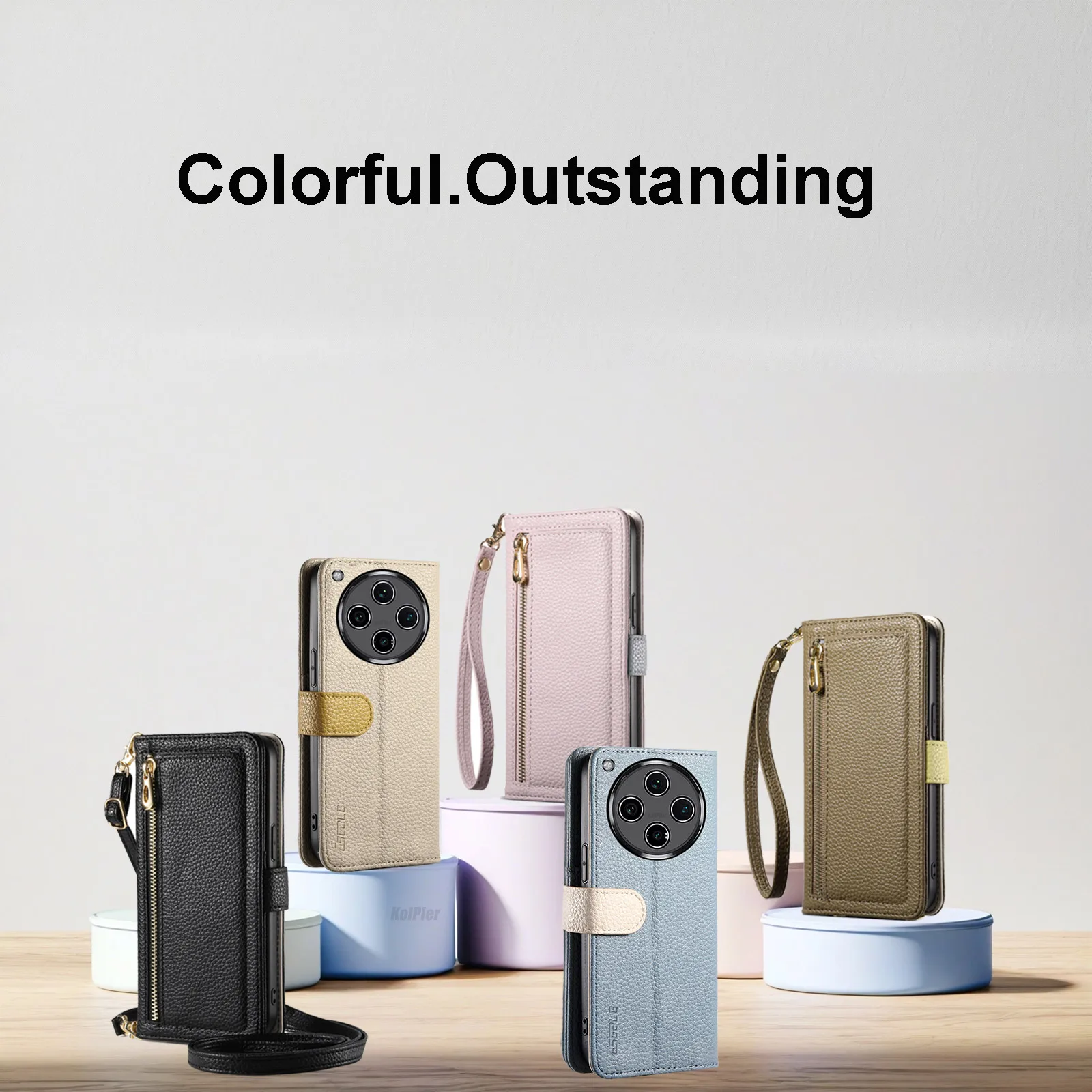 Custodia a tracolla in pelle da donna per OPPO Find X8 Ultra X8S X8S + X8PRO 5G Portafoglio Flip Cover Slot per schede Flip Borsa per telefono Capa