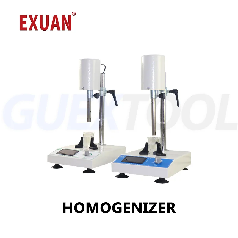 Exuan RCD-1A Adjustable High-speed Homogenizer Emulsifier & Disperser Mixer 220W 220V Non Viscous 20-1000ML Capacity