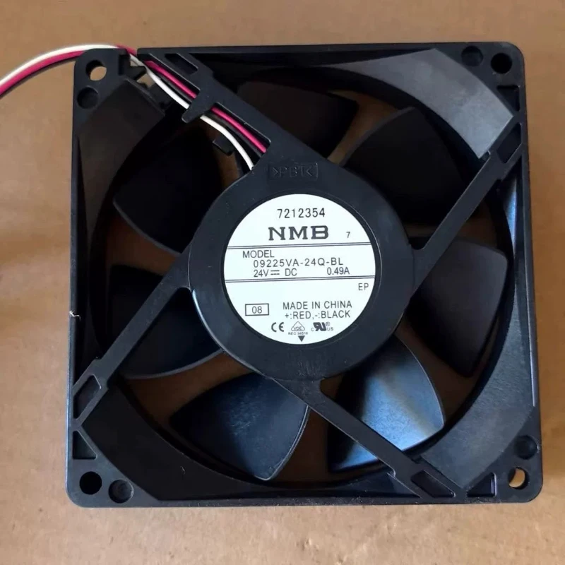 NMB 09225VA-24Q-BL 9025 24V 0.49A 9cm three-wire alarm variable-speed fan