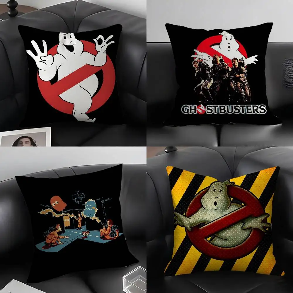 

Hot Rock Band G-GhostbustersS Pillow Case Soft Plush Fabric Double Sided Print Decorative Home Living Room Gift Cushion Cover