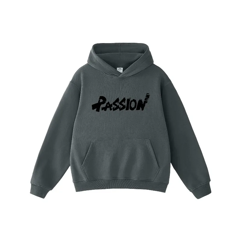 Y2K مخصص مطبوعة هوديي الرجال العاطفة الرسم غسلها كنزة صوفية قطنية/بلوزة قطنية الخريف الشتاء الدافئة بلوزة من الصوف ملابس الشارع الشهير غير رسمية #4