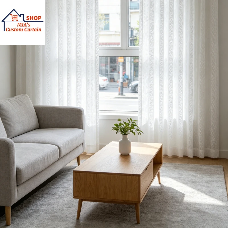 White Gauze Mirror Veil Window Screen Tulle Japanese Style Light Transmitting Opaque for Indoor Use Custom Size Fashion Sheer