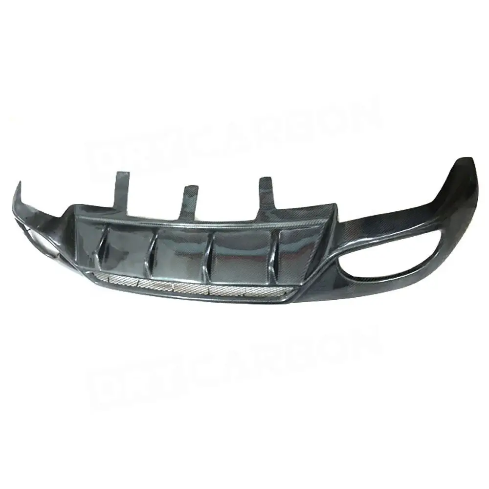 Rear Diffuser for Audi A4 B8 Standard S4 2008-2011 Carbon Fiber Car Rear Bumper Diffuser Lip Spoiler Accessories - view 3