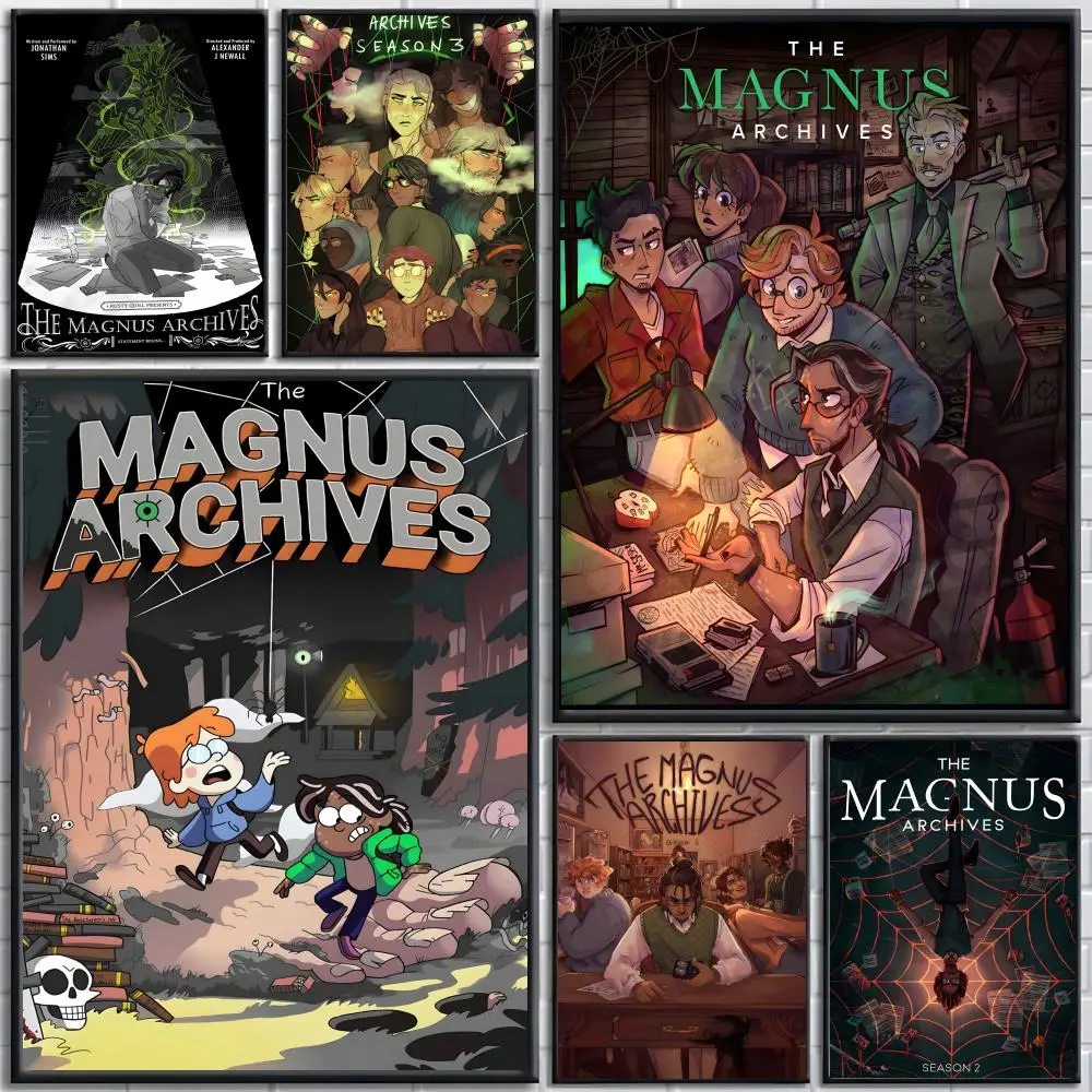 Game The M-Magnus A-Archives Poster High-definition posters, wall art for living room and home decor.