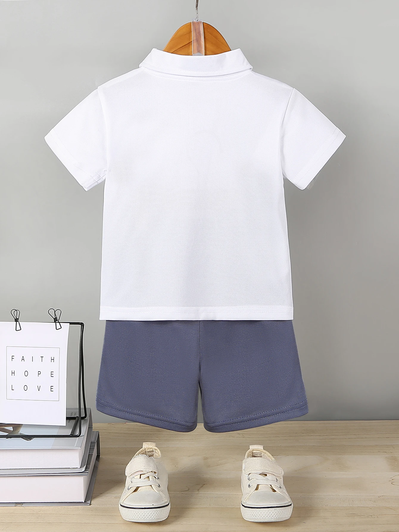 Infant Boy's First Birthday Party Costume New Summer Toddler Fake Vest Shirt Top Shorts Two-Piece Sets Gentleman's Suit