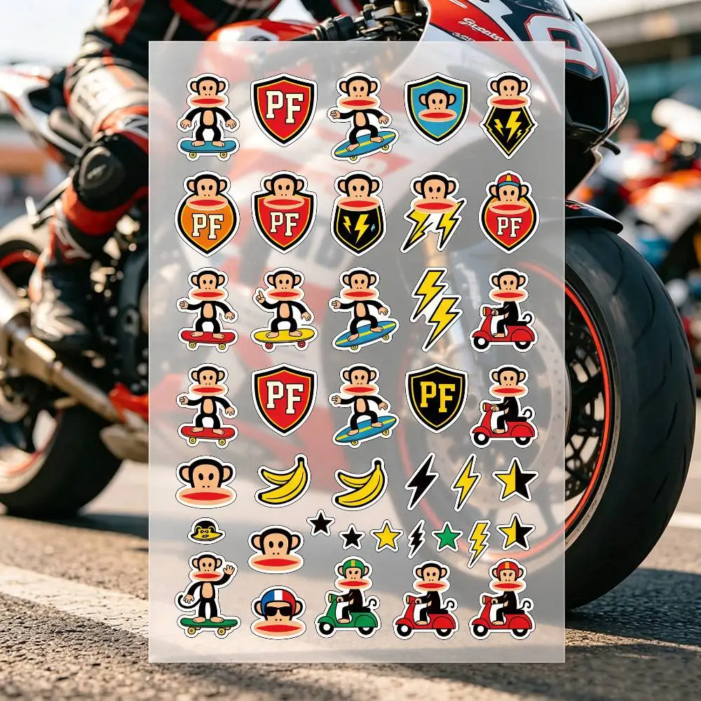 P-Paul Frank Monkey Stickers Laptop Stickers Wall Stickers Easy-tear Stickers