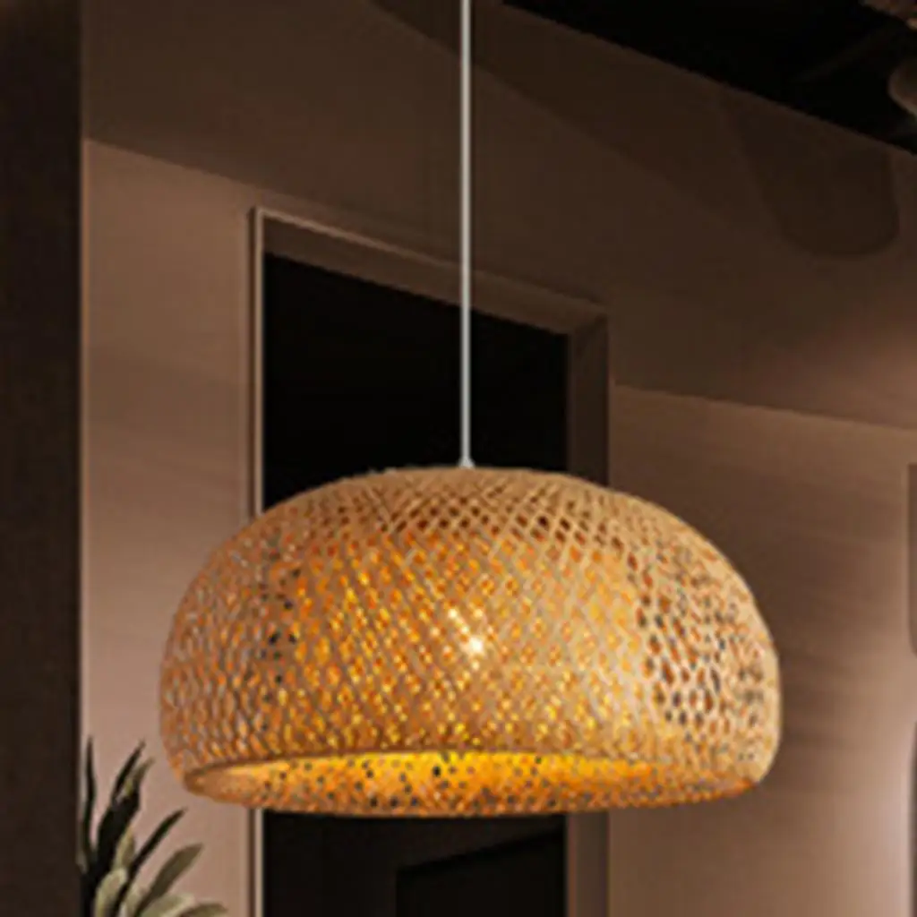 

Pendant Light Farmhouse Weaved for Living room type bar drink