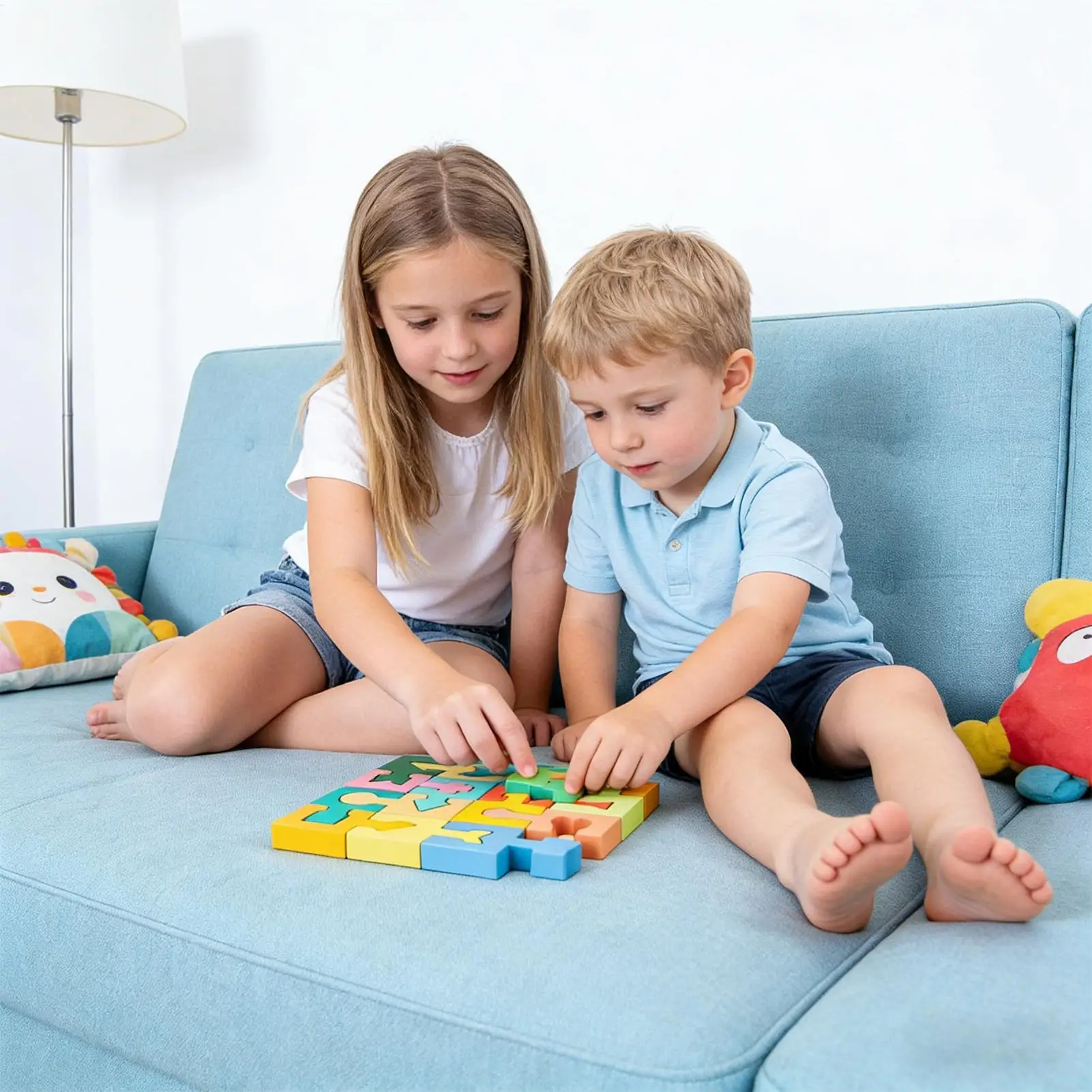 Houten puzzels voor kinderen Geometrische vormen Houten puzzel Montessori Voorschools leren Educatief spel Speelgoed voor kinderen