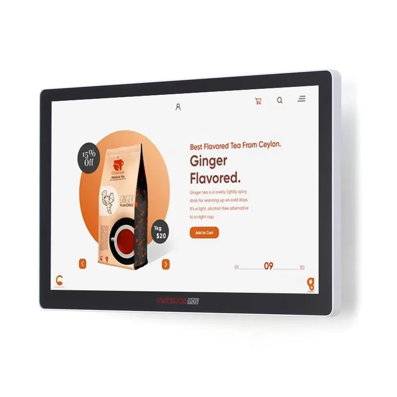 2026 OEM ODM Full Size 15 15.6 17 17.3 21.5 Inch All In One Touch Screen Point Of Sale System Windows Android POS Hardware