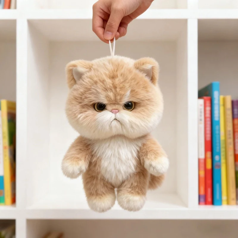 

Милое холодное лицо, милый золотой градиент, кукла-кошка, кулон, плюшевая кукла, сумка, подвеска, чтобы подарить друзьям и подругам