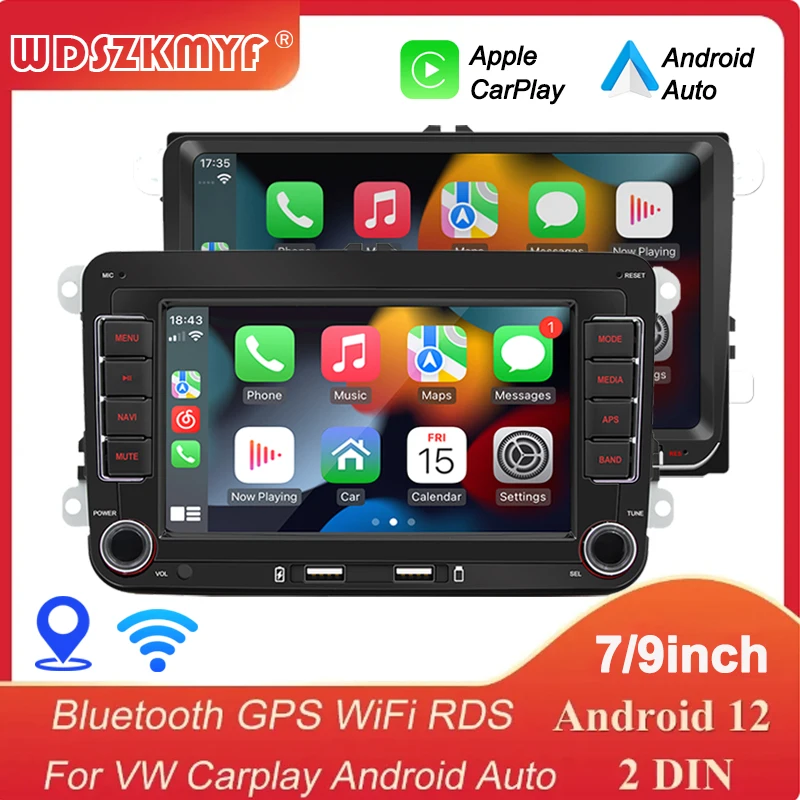 Android 13 Car Radio For VW Volkswagen Golf 5 6 Touran Passat B6 Jetta MK5 MK6 Autoradio Multimedia Player Smart car systems