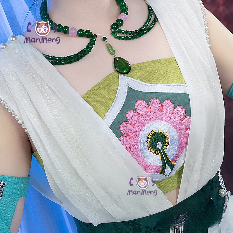 Game Reverse:1999 Tuesday Cosplay Christine Costume Halloween Carnival Chinese style Hanfu Dress Accessories Props Sweet Set