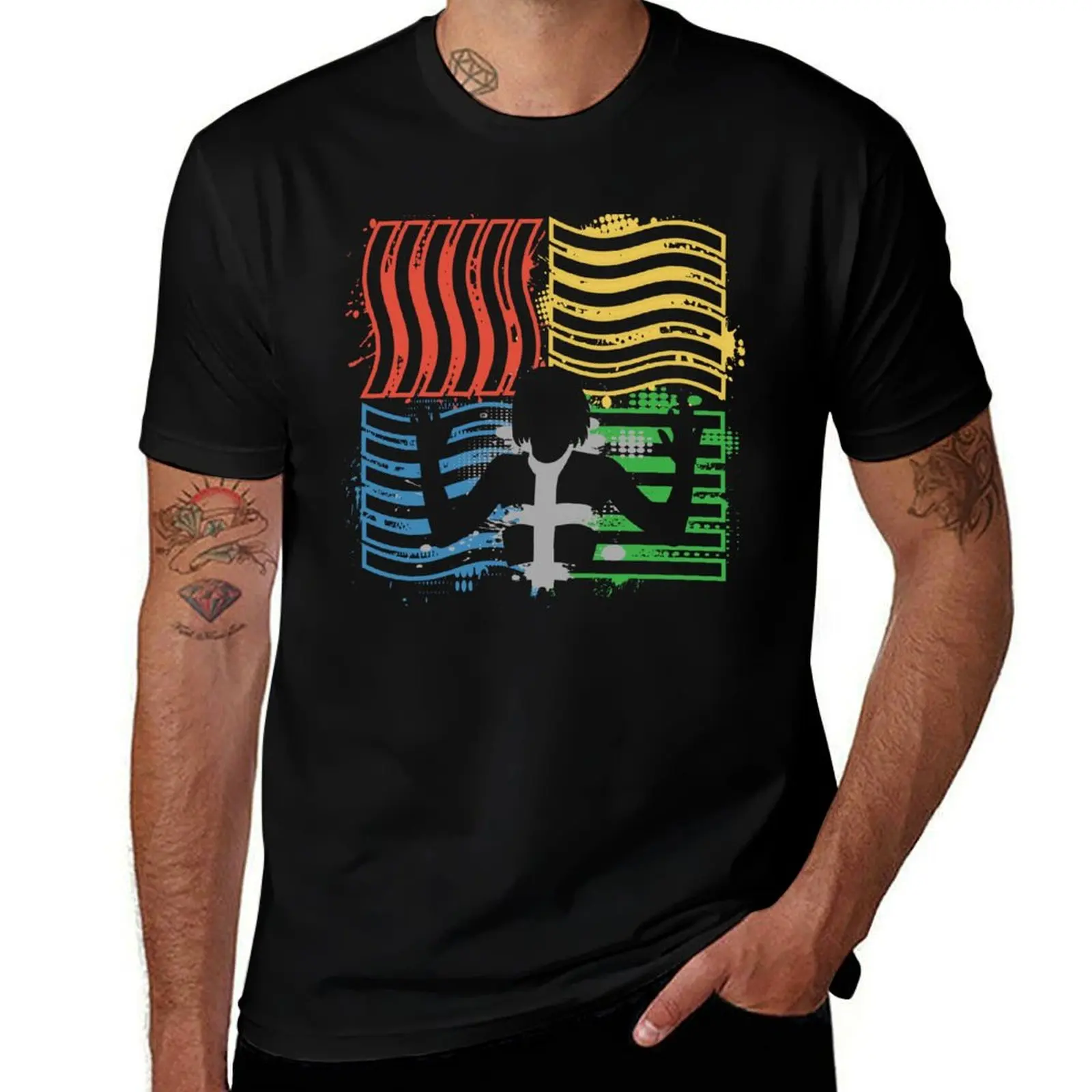 The Five Elements T-Shirt Casual Basic Street Style T-Shirt