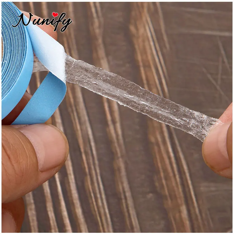 

36Yards Hair System Tape Double Side 0.8Cm Blue Lace Front Wig Tape For Toupee Sweatproof Ultra Hold Wig Tape 2.54Cm