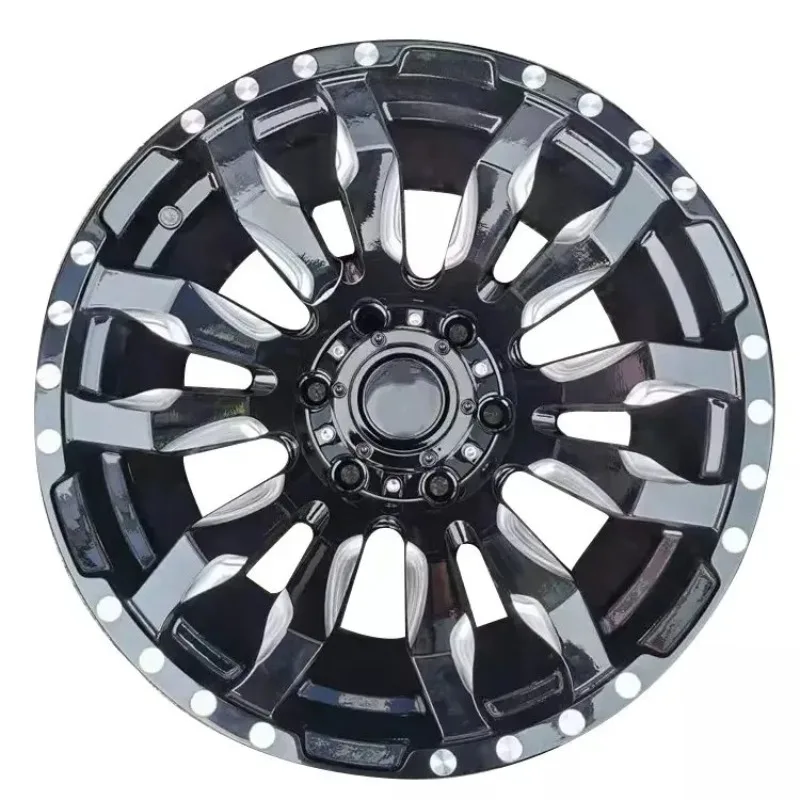 Custom High Strength Rines 6X139.7 Rims 17 18 19 20 21 22 Inch Wheels Hub