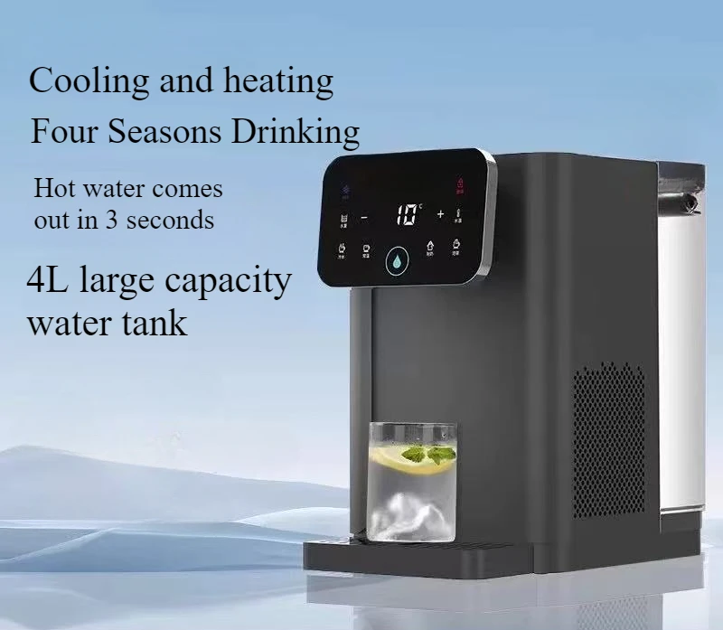 Waterdrop Reverse Osmosis System, Hot and Cold Water Dispenser Bottleless Water Cooler, 6 Temperature Settings Hot Water