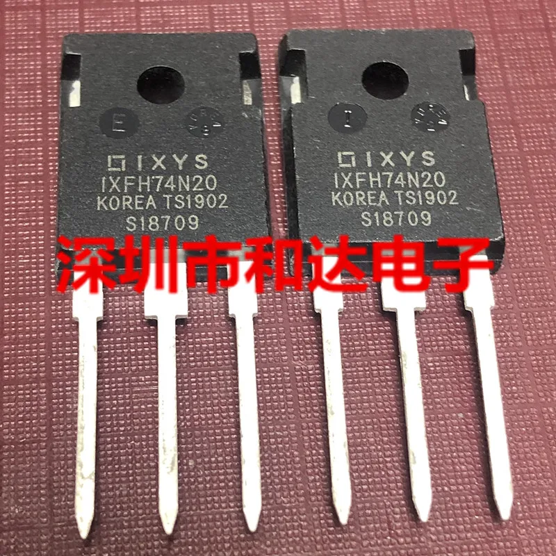 

10 шт./лот IXFH74N20 TO-247 200 В 74 А оригинальное лучшее качество