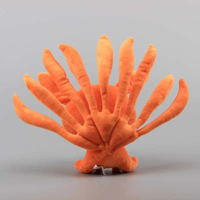 Kurama boneca de pelúcia dos desenhos animados brinquedo bonito macio recheado kyuubi raposa boneca de pelúcia para crianças presente aniversário 20cm