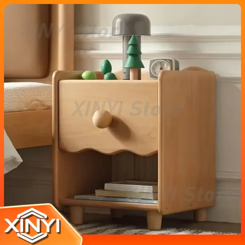 Elegant Minimalist Cute Bedside Cabinet Luxury Unique Design Night Table for Kids Mesitas De Noche for Bedroom Furniture