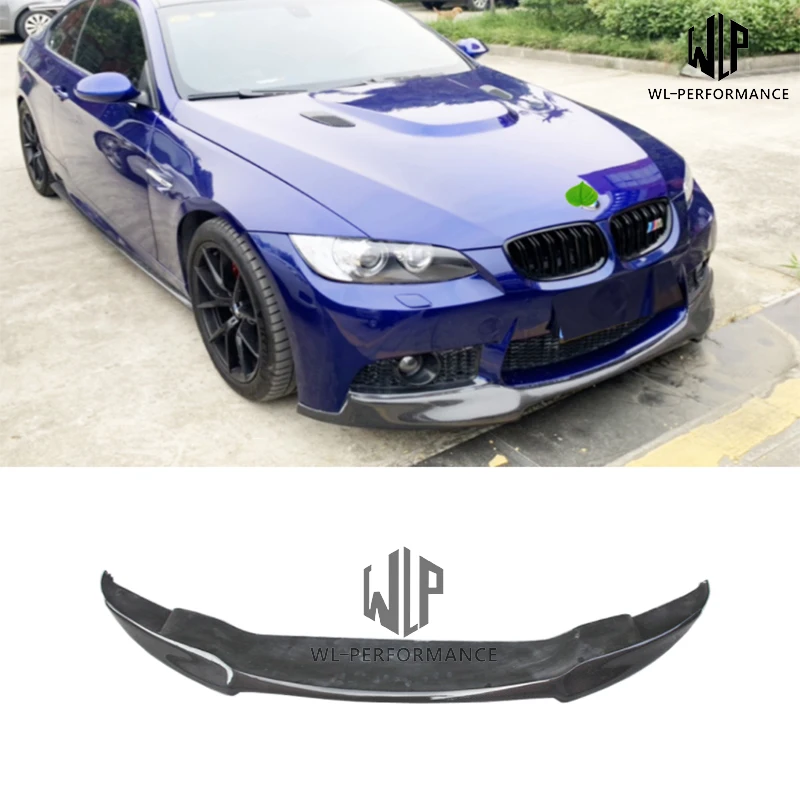 High Quality Carbon Fiber Front Lip Bumper Splitter Car Styling for Bmw 3 Series E92 E93 M3 V Style