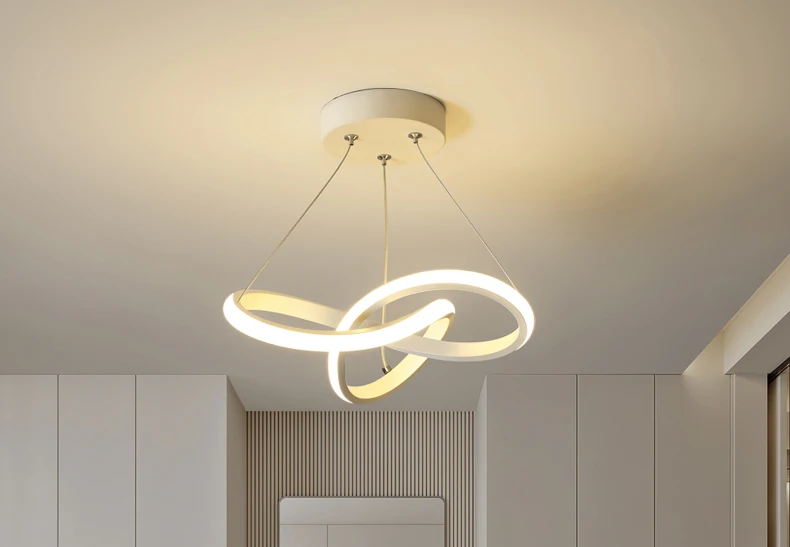 New Balcony Ceiling Chandelier Modern LED Simple Lustre Chandelier Basement Corridor Aisle Cloakroom 110-220V Home Lighting