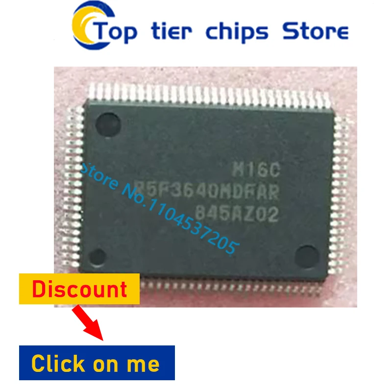 1pcs New R5F3640MDFAR R5F3640MDFA QFP-100