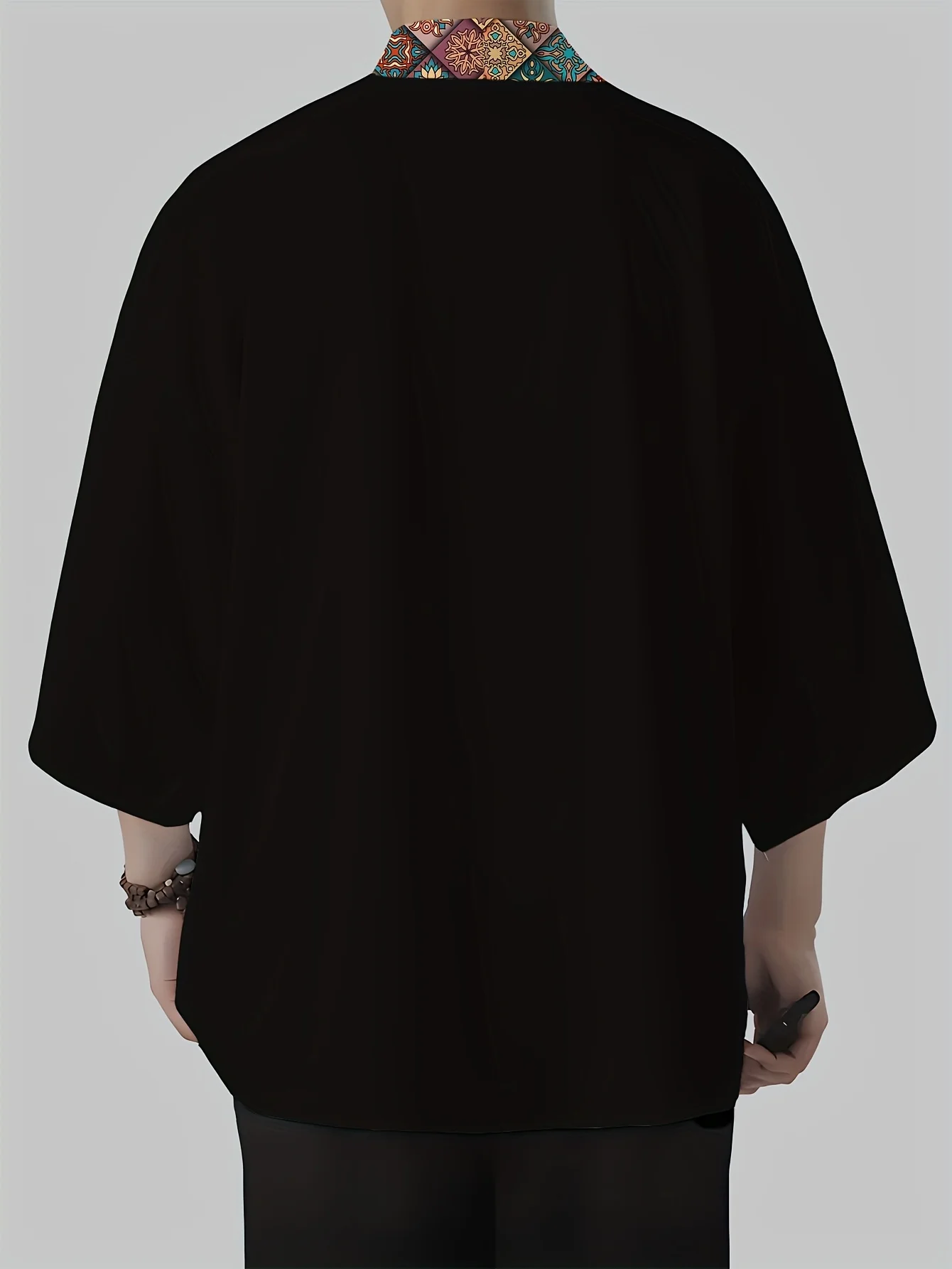 2026 Summer Men's Kimono 3D Printed Design Breathable Lightweight Casual Fashion Outdoor Street Men's Clothing