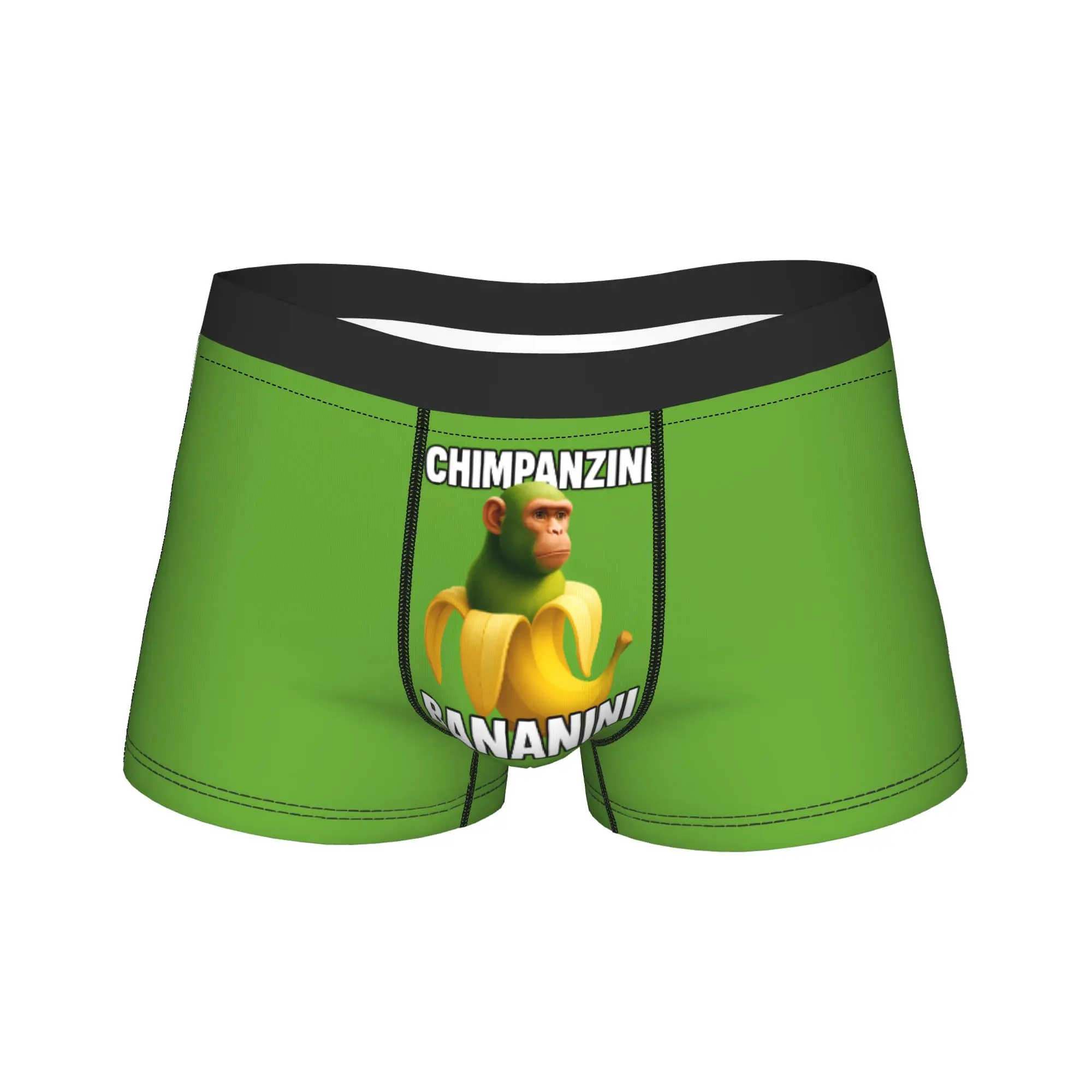 

Italian Brainrot Underwear Men's Boxer Brief Breathable Boxer Shorts Quality Print Large Size Underpants