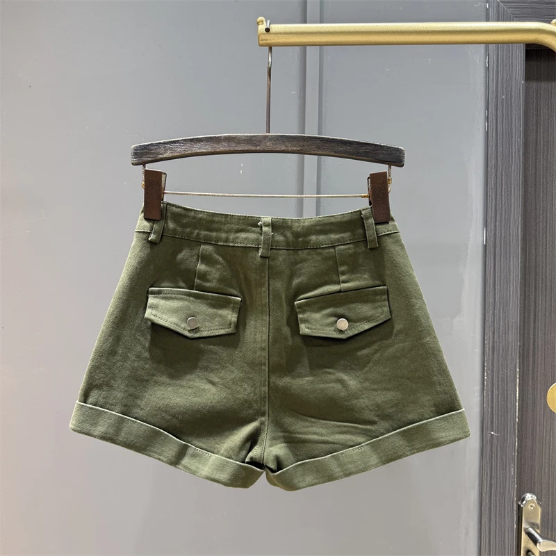 كرة لولبية الرجعية الدنيم بنطال ذو قصة أرجل واسعة للنساء خريف 2025 منتج جديد التخسيس والحار فتاة فضفاضة موضة ألف خط السراويل