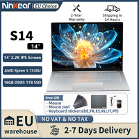 Ninkear S14 Laptop Tablet AMD Ryzen™ 5 7530U 14 Inch 16GB LPDDR5 1TB SSD Computer Notebook Wifi 6 Supports Fingerprint Recognit