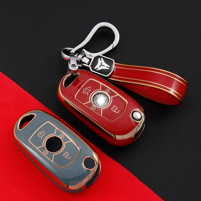 

Phnom Penh Car Key Cover Case Shell For Buick VERANO ENCORE GX GL6 2018 - 2022 For Opel Vauxhall Astra K Corsa E Protector