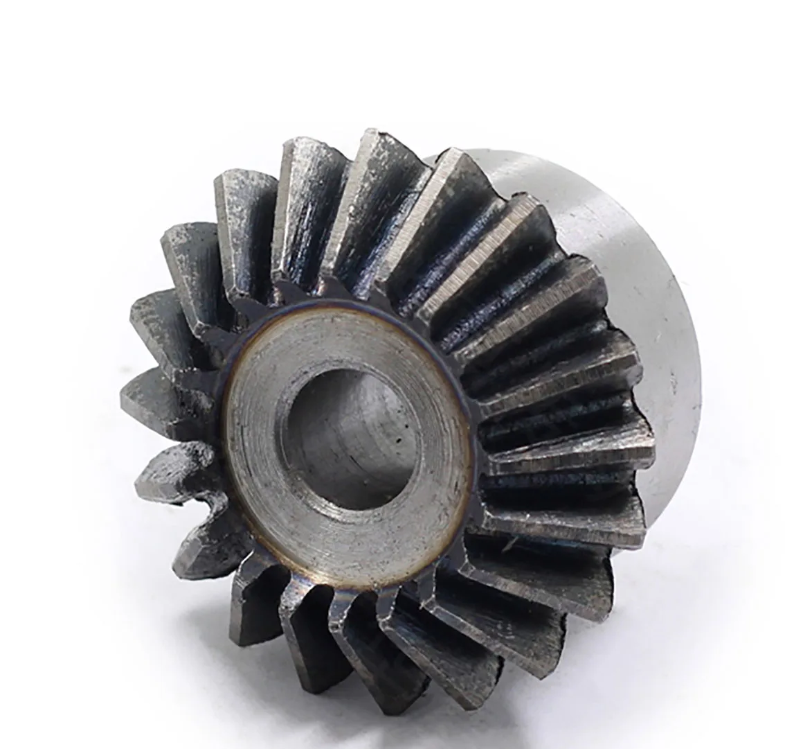 1Pcs 15-40 Tooth Bevel Gear 1:1 1.5/2 Module 90 Degrees 45# Steel Mechanical Power Transmission Gear Process Hole