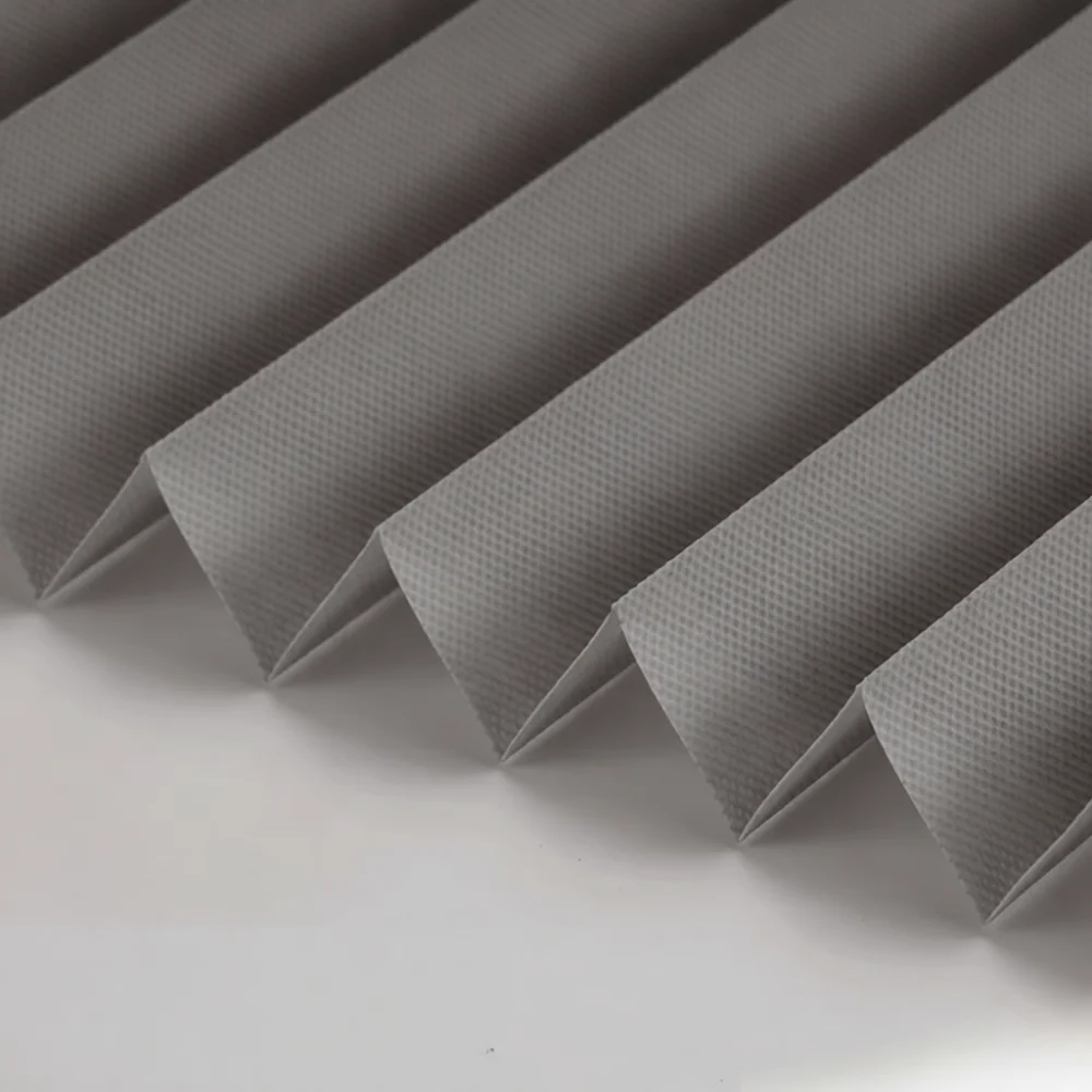 Convenient Pleated Blinds Adhesive Window Curtains Blackout Privacy Shade For Bedroom Rental Home Sun Shield Decor Screen